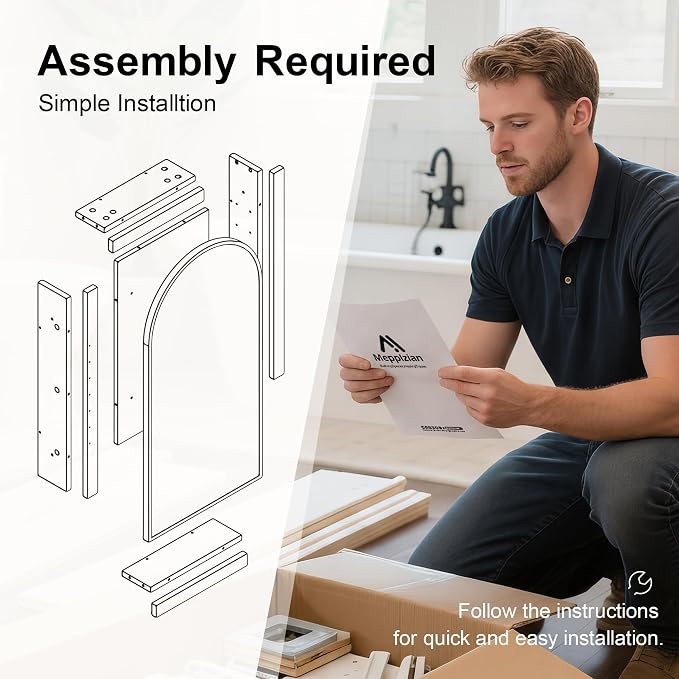 Recessed Medicine Cabinet for Bathroom, Bathroom Mirror - Image 3