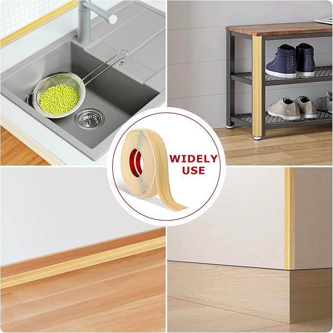 Flexible Wall Corner Protector Moulding Trim Peel and Stick Wall Corner Guards - Image 5