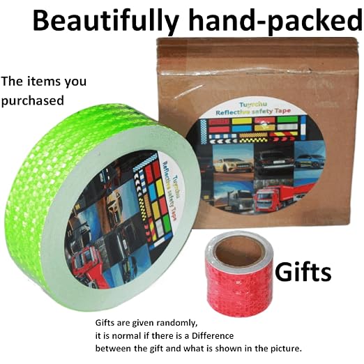 Green Reflective Tape 2 inch Wide, Outdoor Waterproof Hazard Conspicuity - Image 4