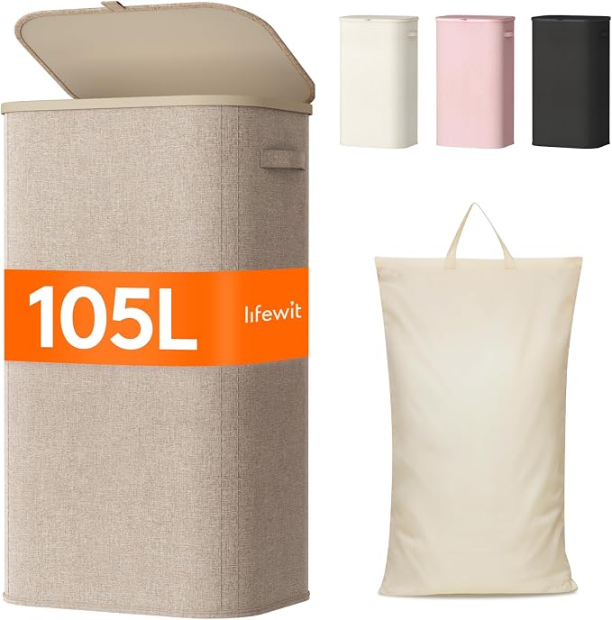 Lifewit 105L Laundry Basket by Lifewit