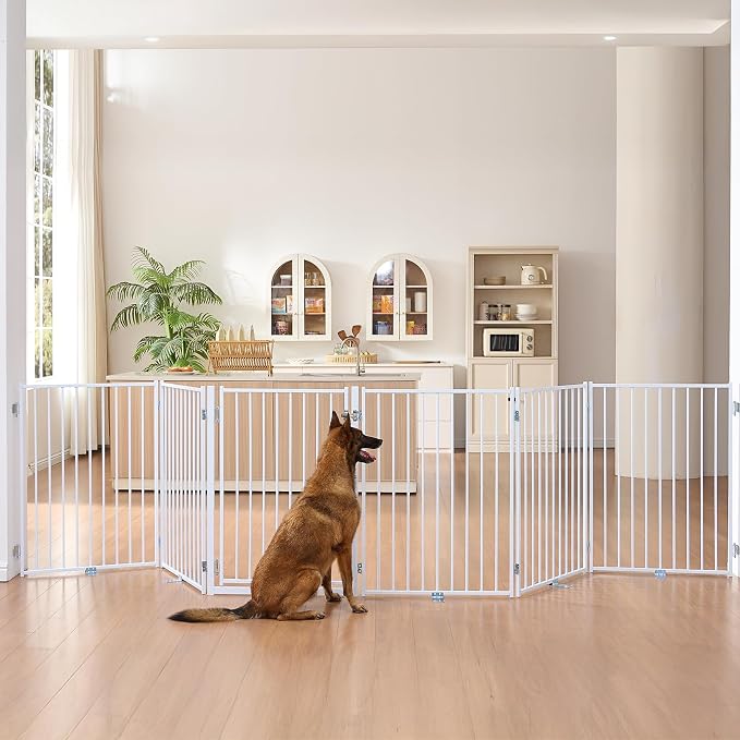 No Pawblems Free Standing Dog Gate by NoPawblems