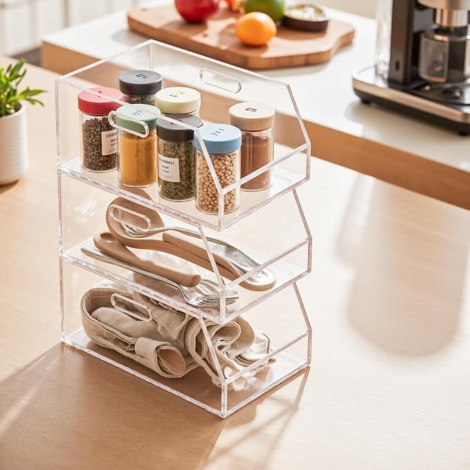 Gelite Stackable Storage Bin Organizer - Image 7