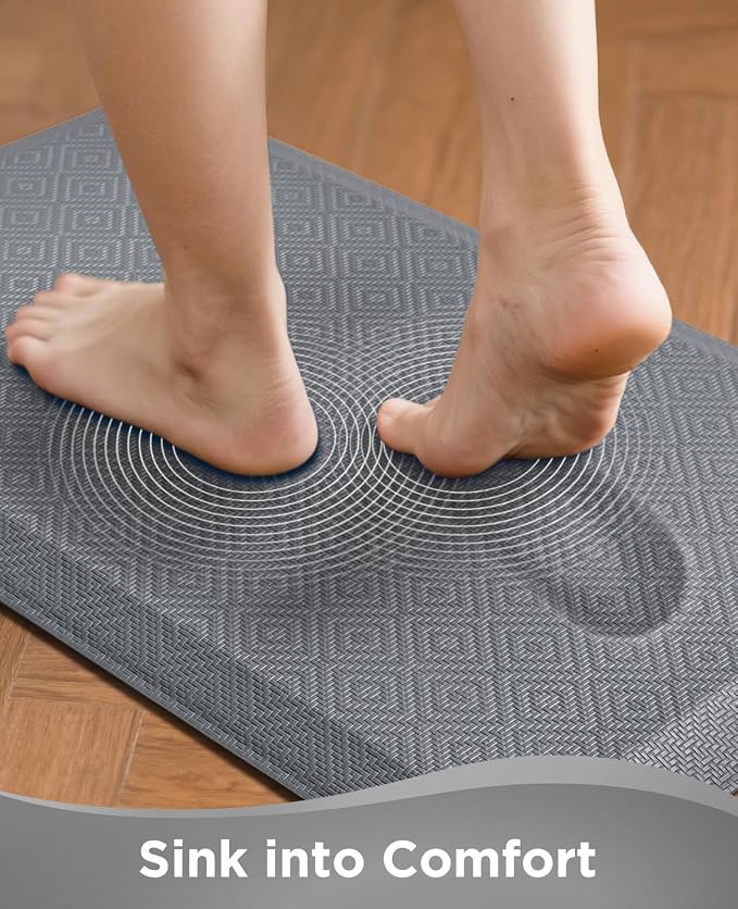 Ophanie Kitchen mats for Floor, Kitchen Rugs, 20x32 Anti Fatigue Standing - Image 2