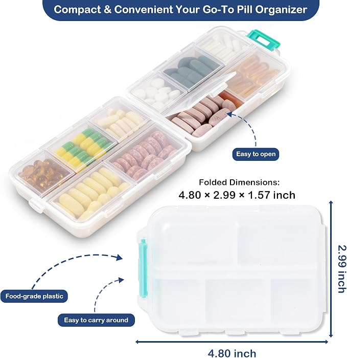 2026 New Extra Large Pill Box - Image 8