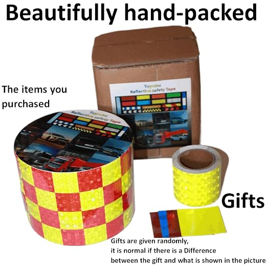 Reflective Tape 4 inch X 66 feet, Outdoor Waterproof Hazard Conspicuity Safety - Image 4