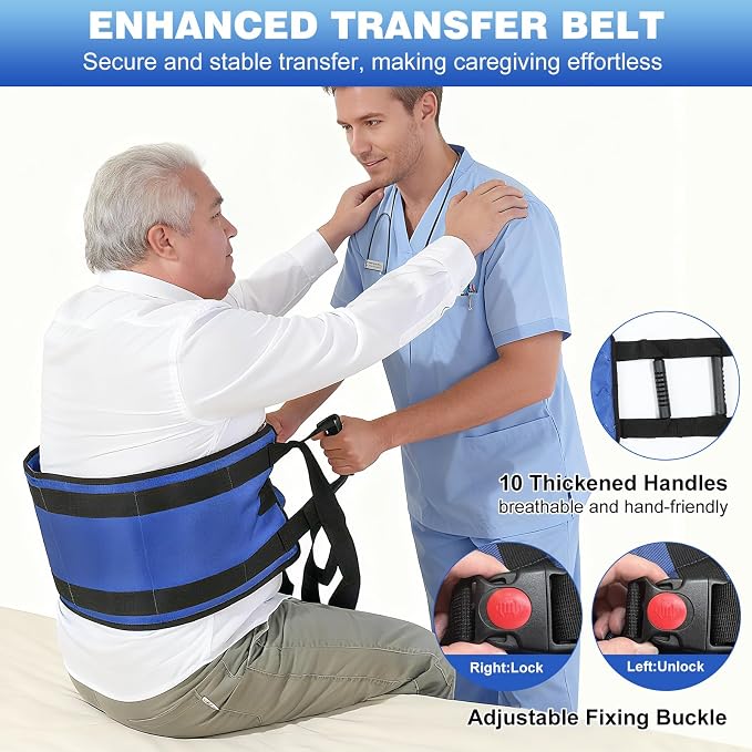 Rhino Valley Transfer Sling, Gait Belt - Image 5
