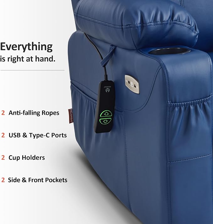 MCombo Electric Power Lift Recliner Chair Sofa - Image 10