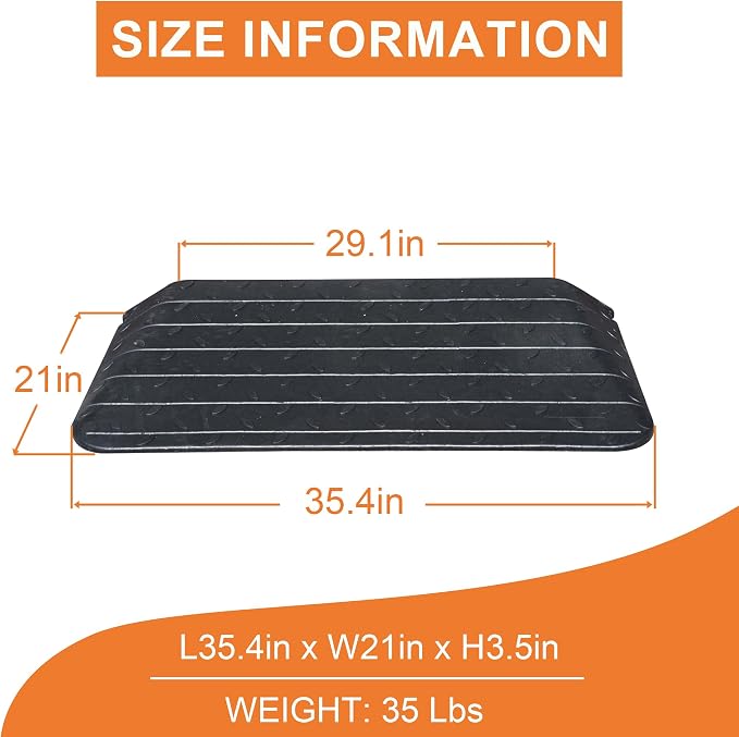 OrangeStar Rubber Threshold Ramp - Image 7