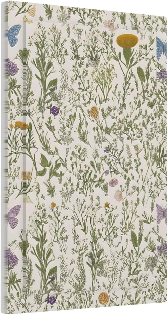 Floral Vintage Garden Plants Herbs Flowers Botanical 1 Gang No Device Light - Image 2