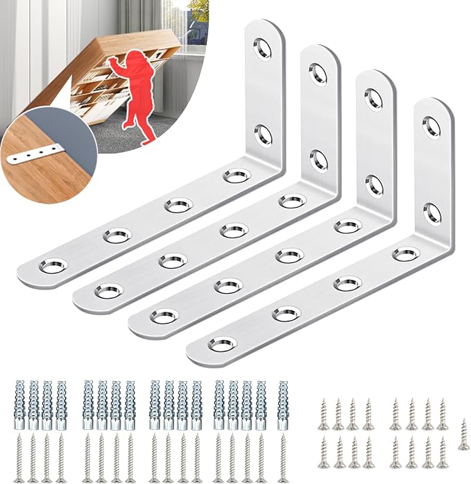 Furniture Anchors, Anti Tip Wall Anchors by Unknown