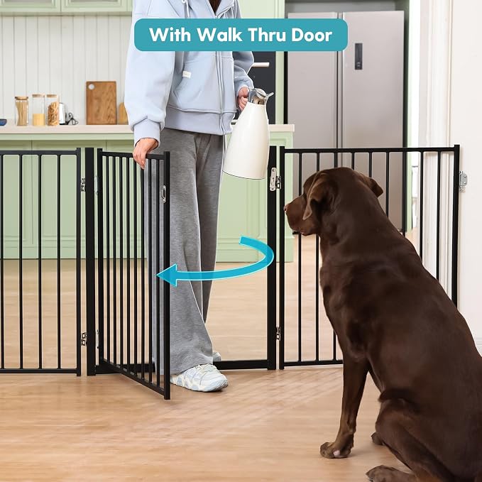 No Pawblems Free Standing Dog Gate - Image 6
