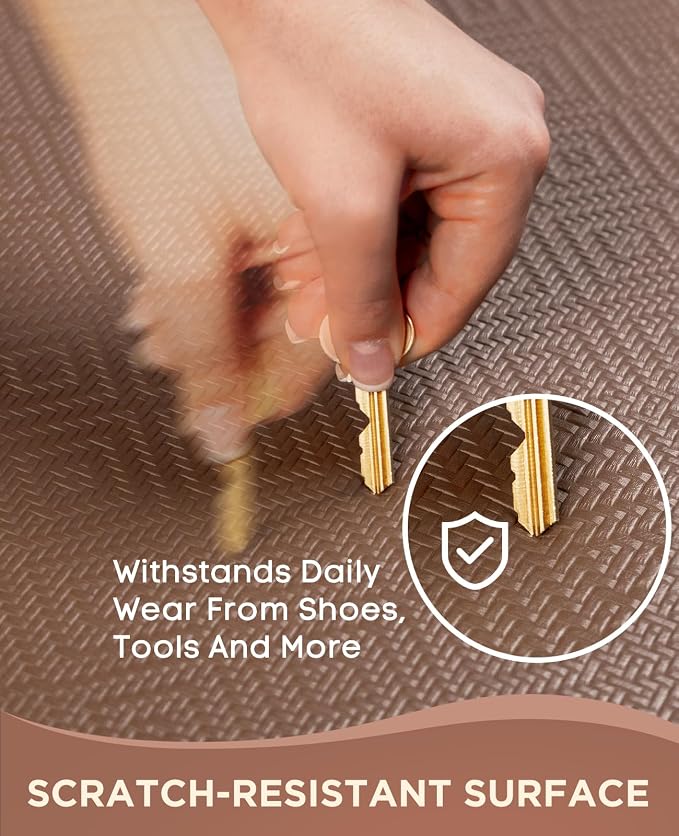 Ophanie Kitchen mats for Floor, 3/4 inch Thick, Kitchen Rugs, 20x48 Anti - Image 6