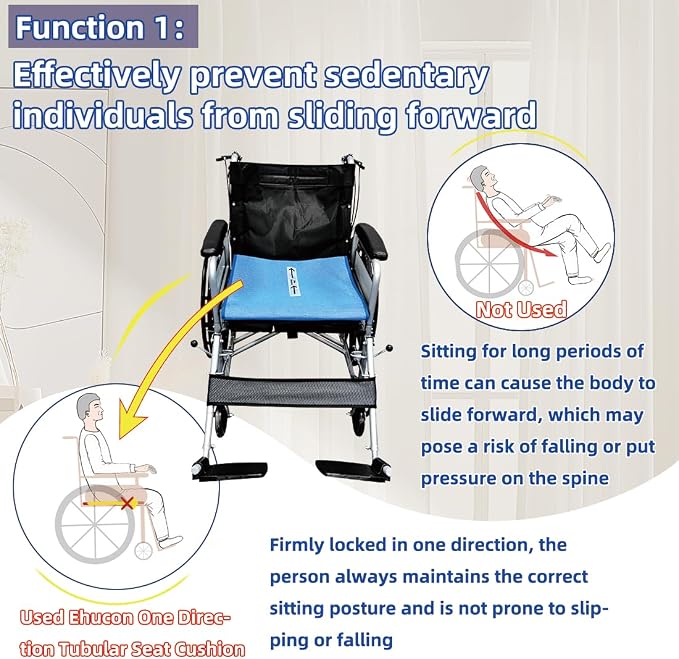 One Way Transfer Support Cushion, Non Slip Tubular Pad - Image 4
