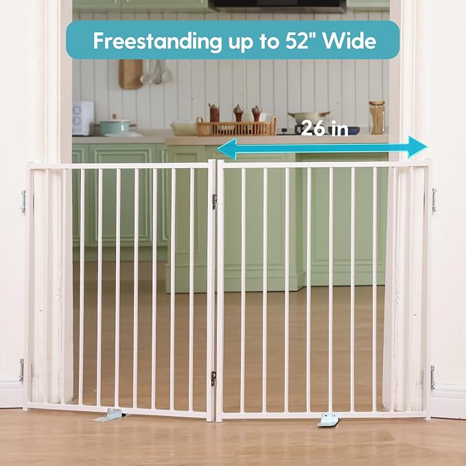 No Pawblems Free Standing Dog Gate - Image 2