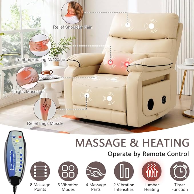 Dual Motor Power Lift Recliner Chair - Image 5