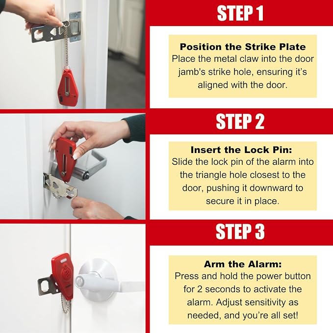 Securityman Portable Door Lock - Image 6