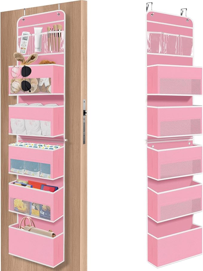 6-Tier Over The Door Organizer Hanging Storage Organizers by SpaceHacks