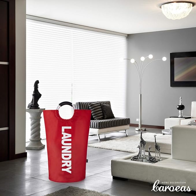 Caroeas 90L Laundry Basket, Waterproof Laundry Hamper, Laundry Bag - Field & Grace