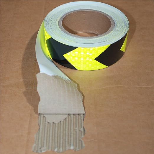 Reflective Tape Outdoor Waterproof 1 inch X 66 feet, High Visibility Hazard - Image 2