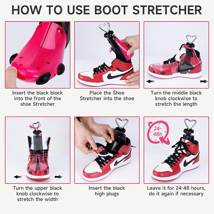 Shoe Stretcher Men, Women Leather Boot Stretcher - Image 5