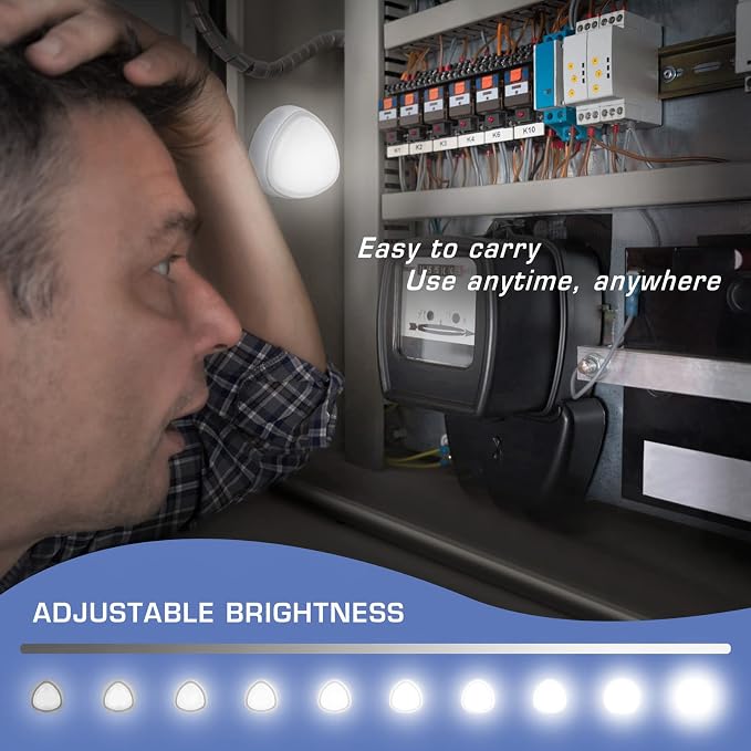 EverBrite Tap Light, LED Puck Lights, Wireless Push Lights, Remote Controlled - Image 8
