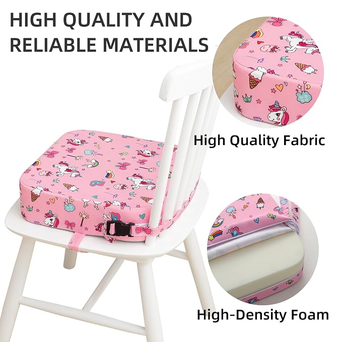 Toddler Booster Seat for Dining Table, Portable Kids Booster Seat - Image 4