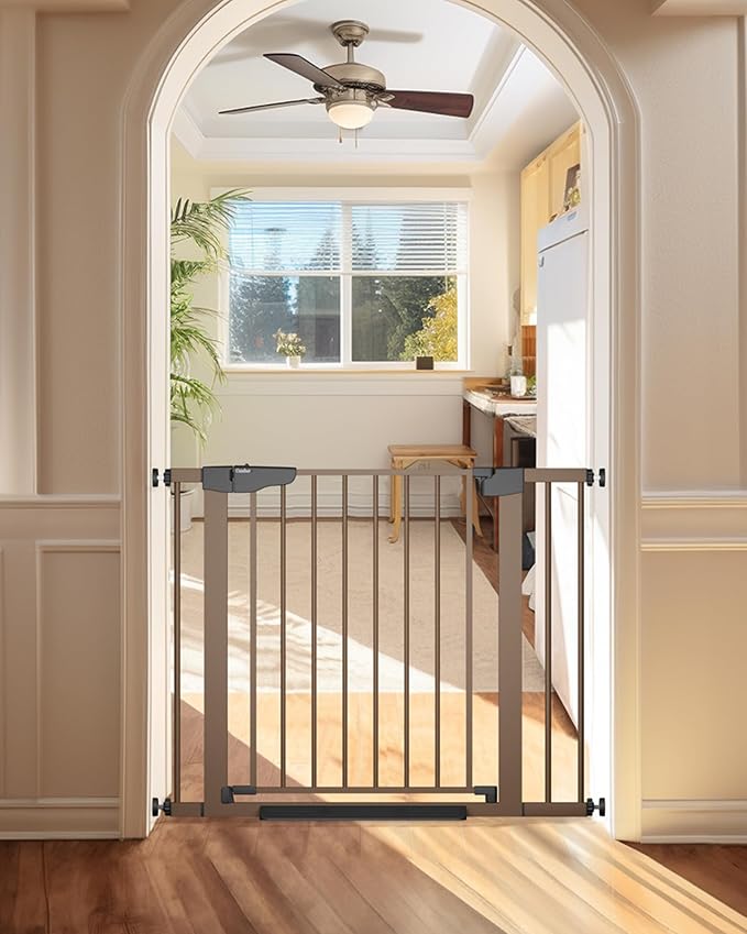 Cumbor 29.7-40.6" Baby Gate for Stairs, Mom's Choice Awards Winner-Dog Gate for - Field & Grace