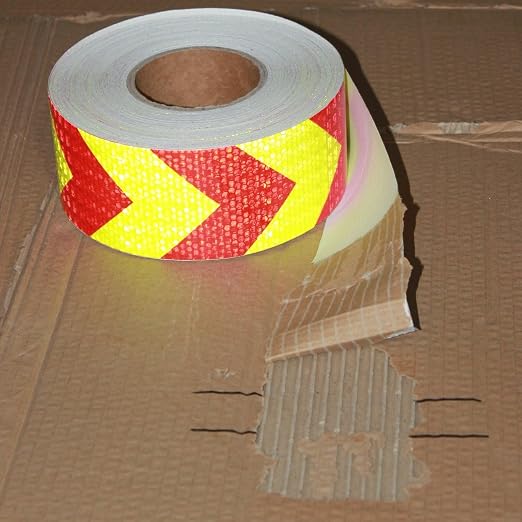 Reflective Tape Outdoor Waterproof 3 inch X 166 feet, High Visibility Hazard - Image 2