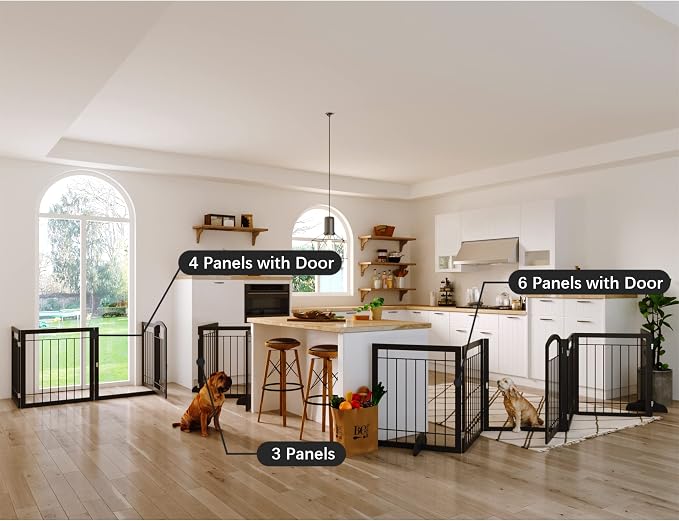 JSB 144-inch Extra Wide 30-inch Tall Dog gate - Image 4
