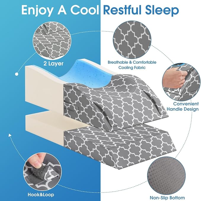 CloudBliss Leg Pillow, Leg Elevation Pillow - Image 3