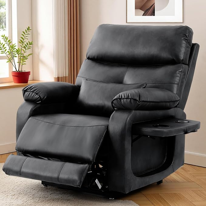 Dual Motor Power Lift Recliner Chair by Restreal