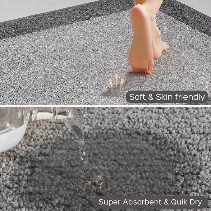 Machine Washable Runner Rug 32" x 96", Non Slip Kitchen Mat - Image 2