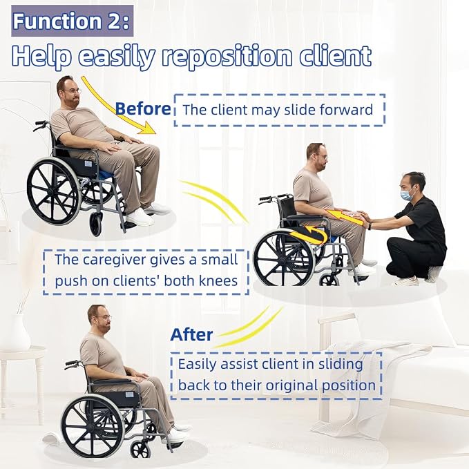 One Way Transfer Support Cushion, Non Slip Tubular Pad - Image 5
