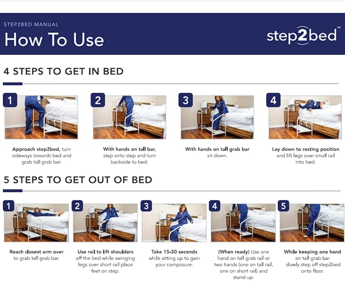 Step2Bed Bed Rails For Elderly - Image 5