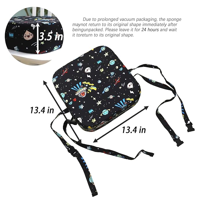 Toddler Booster Seat for Dining Table, Portable Kids Booster Seat - Image 3