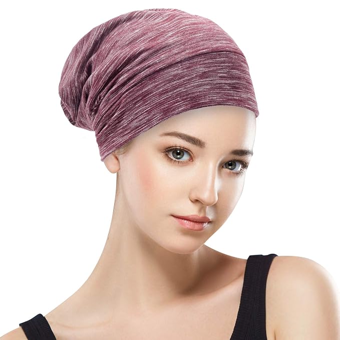 Silk Satin Lined Bonnet Sleep Cap - Image 2