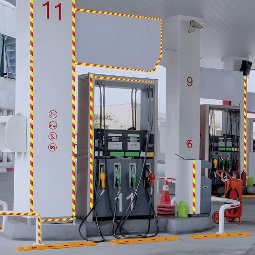 Reflective Tape Outdoor Waterproof 6 inch X 66 feet, High Visibility Hazard - Image 5