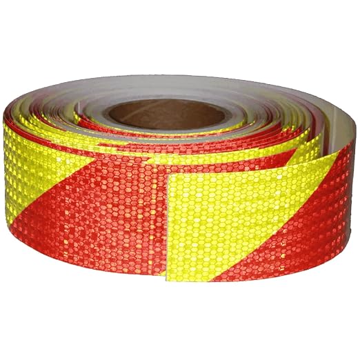 Reflective Tape Outdoor Waterproof 3 inch X 166 feet, High Visibility Hazard by tuyrchu