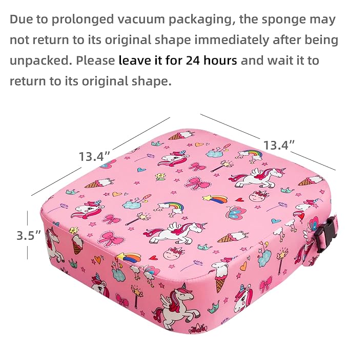 Toddler Booster Seat for Dining Table, Portable Kids Booster Seat - Image 3