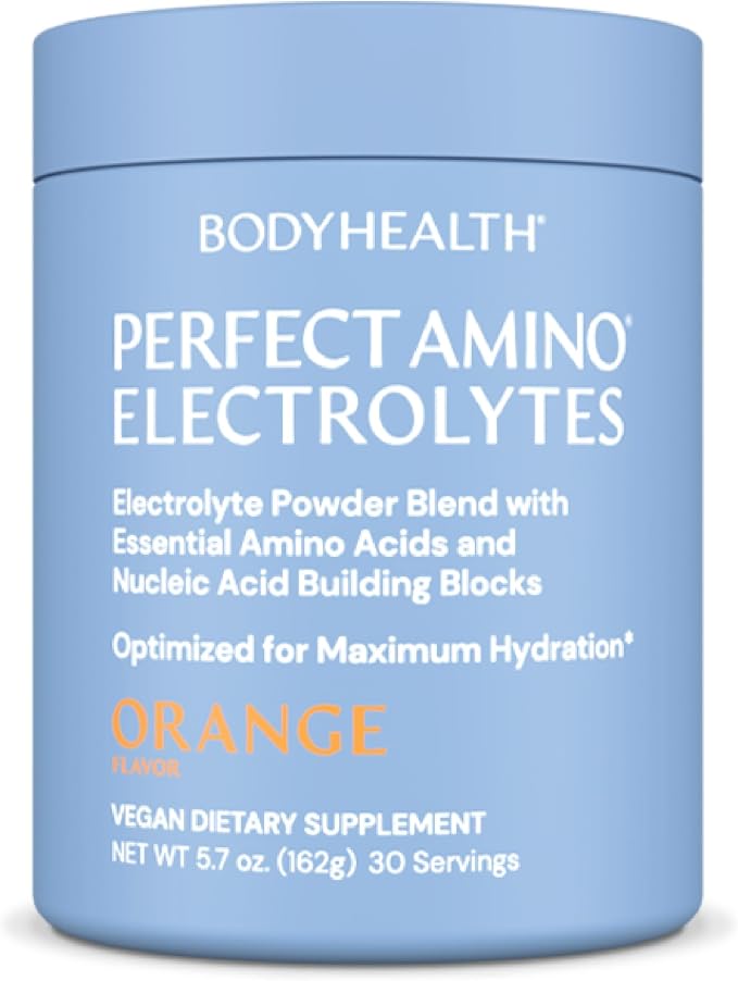 BodyHealth PerfectAmino Electrolytes Powder No Sugar, Keto Sugar Free Fasting by BodyHealth