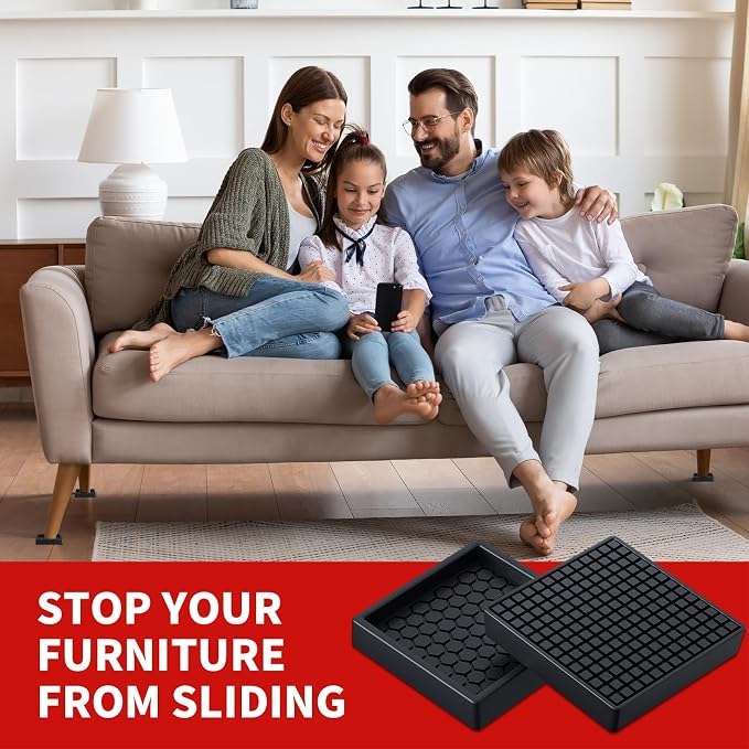 Ezprotekt Non Slip Furniture Pads, Anti Skid Furniture Coasters - Image 2