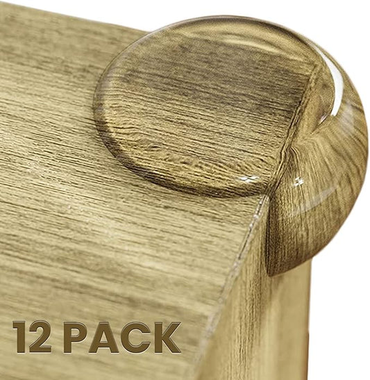 Table Corner Protectors for Baby, Round Baby Proof Bumper, Table Edges & Sharp by BabyProofMe