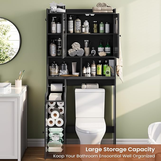 Itaar Over The Toilet Storage Cabinet, Over Toilet Bathroom Organizer - Image 3
