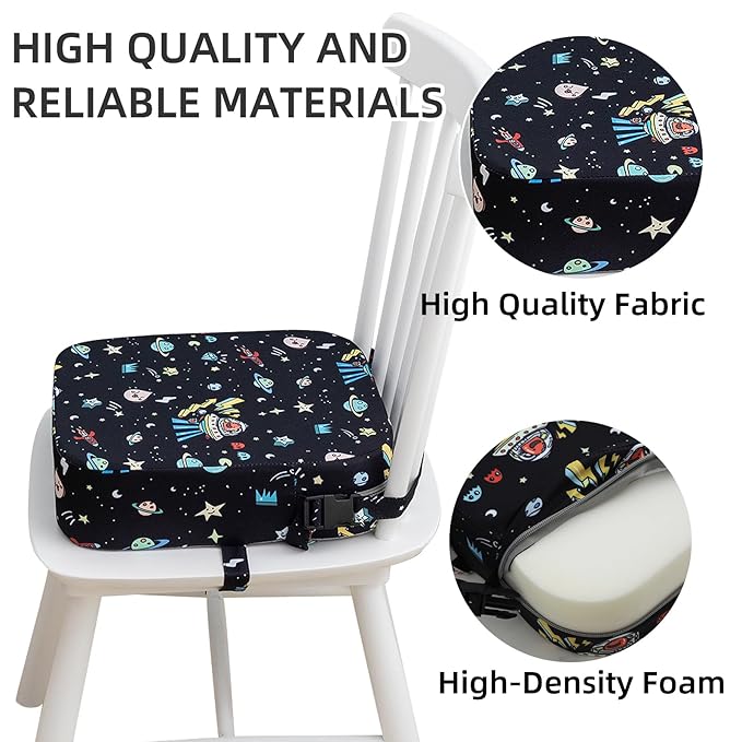 Toddler Booster Seat for Dining Table, Portable Kids Booster Seat - Image 4
