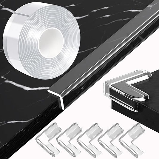 1.18 in x 16.4 FT, Self Adhesive Protective Bumper Guards by Unknown