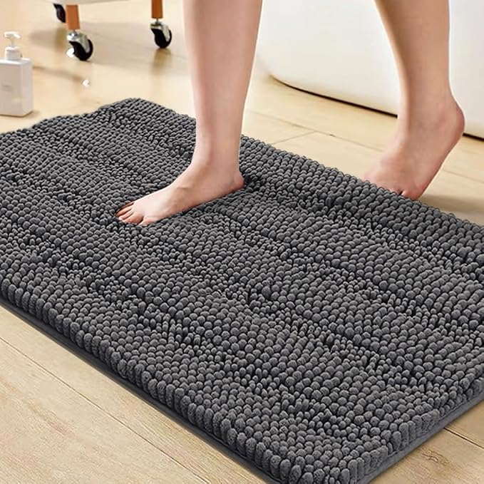 Turquoize Bathroom Rugs and Mats 1-Piece Bath Mat Set Non Slip Bath Mats by Turquoize