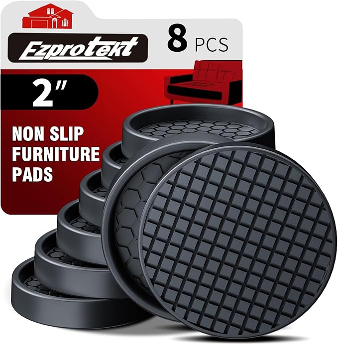 Ezprotekt Non Slip Furniture Pads, Anti Skid Furniture Coasters by VisittheEzprotekt