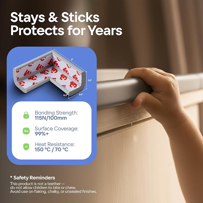 Sharp Edge & 16.2ft Furniture Safety Guards | Protective Foam Cushion | 15ft - Image 5