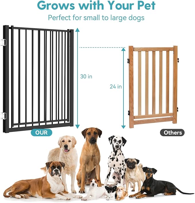 No Pawblems Free Standing Dog Gate - Image 7