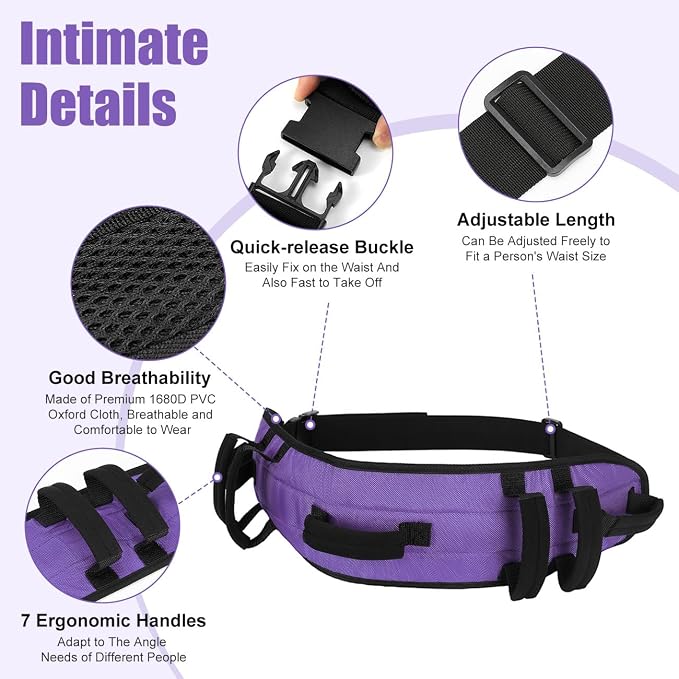Rhino Valley Gait Belt for Senior - Image 4
